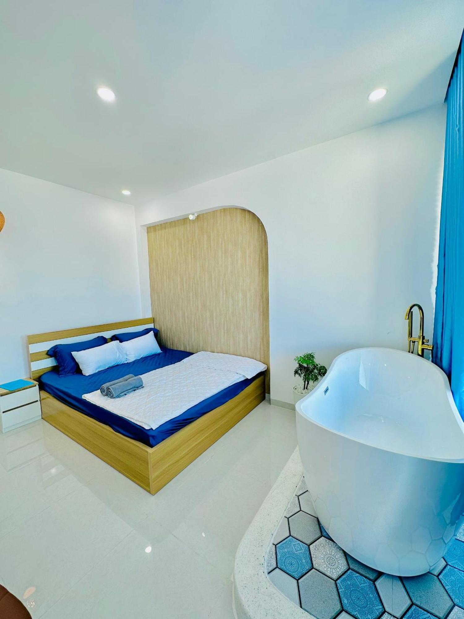 Cu Lao Thu Villa Bien Xanh 3 - View Bien Dao Phu Quy מראה חיצוני תמונה